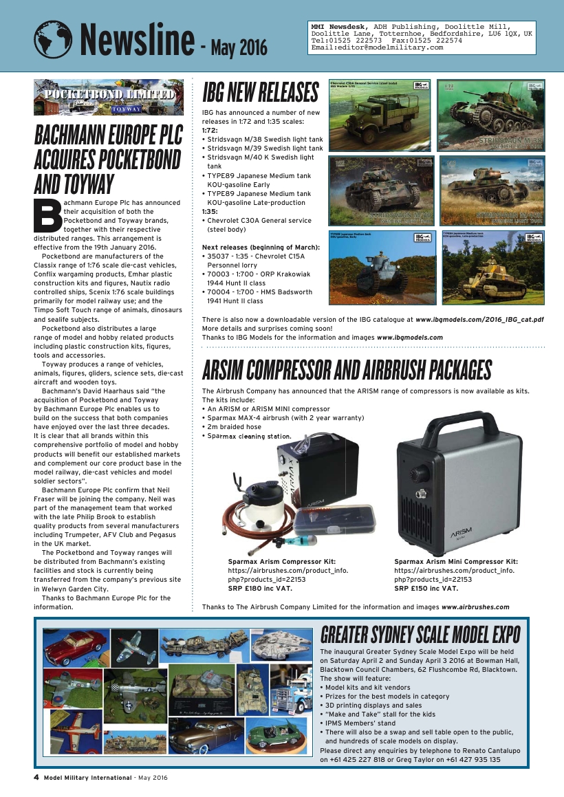 Model Military International 2016-121